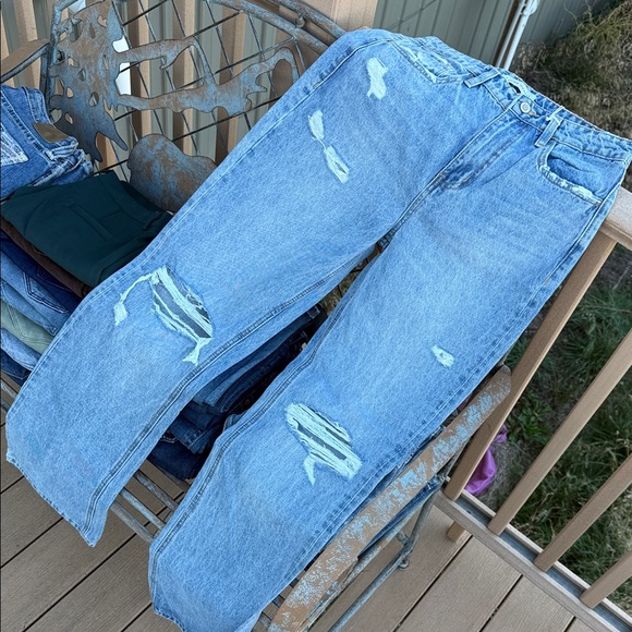 NWT - Flying Monkey Distresses Wide-Leg Jeans - Picture 1 of 9